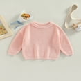 thumbnail image 2 of Chandail Tricoté pour Tout-Petit Fille Garçon, Blouse Chandail, Chandail Molletonné Chaud à Manches Longues, 2 of 6
