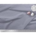 thumbnail image 2 of Soimoi Velvet Fabric Geometric Star Shirting Print Fabric by The Yard 58 Inch Wide, 2 of 3