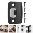 thumbnail image 2 of 2pcs Deadbolt Strike Plates Door Strike Plate Metal Door Striker Plate Replacement, 2 of 4