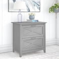 thumbnail image 4 of Bush Furniture Key West 2 Drawer Lateral File Cabinet in Cape Cod Gray, 4 of 7