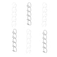 thumbnail image 2 of Langgg Over Door Wall Storage Rack Organizer Hat Bag Clothes Straps Coats Scarves Hanger Multifunction Hook Stand, 2 of 7