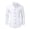 White, variant on VBTAPA Solid Dress Shirts for Men Long Sleeve Wrinkle Free Button Down Shirt Formal Business Casual Shirts Sales of the Day White L