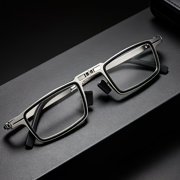 Portable High-Definition Reading Glasses for Men Women, Foldable Design with Lens Storage Case, Perfect for Reading & Office Use
