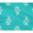 thumbnail image 4 of oneOone Cotton Flex Fabric Leaves & Floral Block Printed Craft Fabric BTY 40 Inch Wide, 4 of 4
