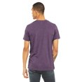 thumbnail image 2 of BELLA+CANVAS T-Shirt Jersey CVC pour Homme, 2TG, Violet Chiné Équipe, 2 of 3