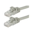 thumbnail image 1 of Monoprice FLEXboot Series - Câble Patch - RJ-45 (m) à RJ-45 (m) - 3 Pieds - UTP - CAT 6 - Moulé, Sans Accroc, Échappé - Gris, 1 of 2