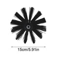 thumbnail image 1 of Nylon Chimney Cleaning Brush | 4 Inch 6 Inch Diameter | M8 Thread Dryer Vent Lint Remover | Durable Nylon Bristles | Fits Cleaning Rods | Single Pack | For Ducts Vents Chimneys, 1 of 9