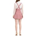 thumbnail image 3 of Casual Ensemble Robe Sangle Bouton Bretelles Jupe Rose XL, 3 of 6