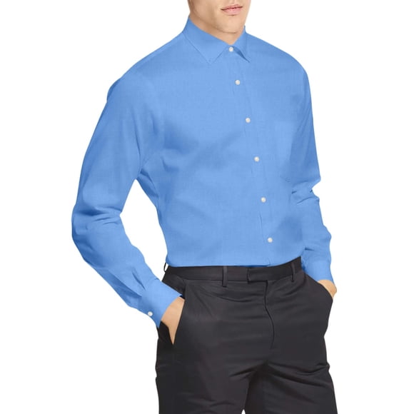 Van Heusen Men's Dress Shirt Regular Fit Flex Collar Stretch Solid