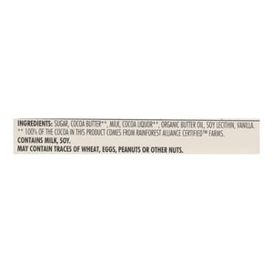 Chocolove Xoxox - Barre de chocolat haut de gamme - Chocolat au lait - Pure - 3.2 Barres Oz - Cas de 12