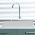 thumbnail image 1 of Silicone Kitchen Splash Guard 19.3X3.4X2In, Dishwasher-Safe Backsplash Baffle Prevents Water Spills, Reusable Sink Shield for Countertop, 1 of 6