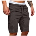 thumbnail image 2 of DPTALR Men's Plus Size Cargo Shorts Multi-Pockets Relaxed Summer Beach Shorts Pants, 2 of 7