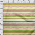 thumbnail image 3 of oneOone Cotton Poplin Green Fabric Stripes Sewing Material Print Fabric By The Yard 56 Inch Wide, 3 of 4