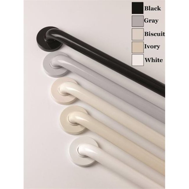 Ponte Giulio G25JAS07W1 36 in. Contractor Series White Grab Bar