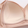 thumbnail image 4 of Timegard Bras for Women Wireless Flower Lace Full Coverage Comfortable Everyday Bras with High Support, 4 of 7
