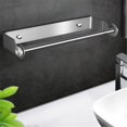 thumbnail image 4 of Stainless Steel Paper Towel Holder Punch-Free Towel Rack Wall Mounted Roll Paper Stand for Bathroom Kitchen, 4 of 10