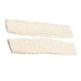 thumbnail image 4 of maskred Non-shedding Long Socks Crafted With Care For Durability Suitable For Wear Fiber Leg Warmer Knee Socks Warmers white 42cm 5Set, 4 of 6
