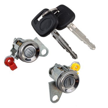 Ensemble de 2 Cylindres de Serrure de Porte pour Toyota pour Corolla Geo Prizm 1993-1997