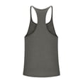 thumbnail image 4 of Lmnyox Men's Workout Tank Tops Cotton Sleeveless Stretchy Training Muscle Tee Quick Dry Athletic Shirts, 4 of 5