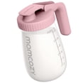thumbnail image 1 of Momcozy Pichet à Lait Maternel, Résistant à la Chaleur et au Froid, aux Brusques Bascules de Température, Contenant de Rangement en Verre pour Lait Maternel Sans Fuite pour Réfrigérateur à Grand Ouverture, Rose, 1 of 6