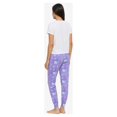 thumbnail image 2 of Disney Women's Pajama Short Sleeve Tee and Pants Adult Sleepwear Set, 2 of 3