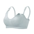 thumbnail image 1 of Women‘s Bra Wireless Maternity Seamless Front Buckle Breastfeeding Bra With Pads, 1 of 3