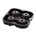 thumbnail image 2 of EGNMCR Ice Cube Tray 4 Cups Ball Shape Ice C ube Maker Tray ICE cube, 2 of 9