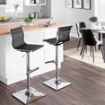 thumbnail image 3 of Heavenly Collection Mesh Adjustable Stool SET OF 3, 3 of 9