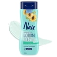 thumbnail image 1 of Nair 3-in-1 Hair Removal Lotion for Sensitive Skin with Sunflower Seed Oil and Green Tea Extract, 233 ml, 1 of 9