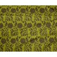 thumbnail image 4 of oneOone Polyester Lycra Fabric Leaves & Floral Block Print Fabric BTY 56 Inch Wide, 4 of 4