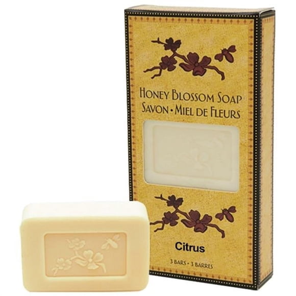 Honey House Naturals S3C 3.5 oz. Citrus Soap, 3 Pack