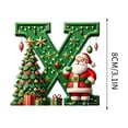 thumbnail image 1 of LSLJS 26 Letters Christmas Tree Decoration Pendant Christmas Tree Ornaments Personalized DIY Christmas Ornaments Christmas Decorations Xmas Tree Hanging Decor Christmas Ornaments, 1 of 5