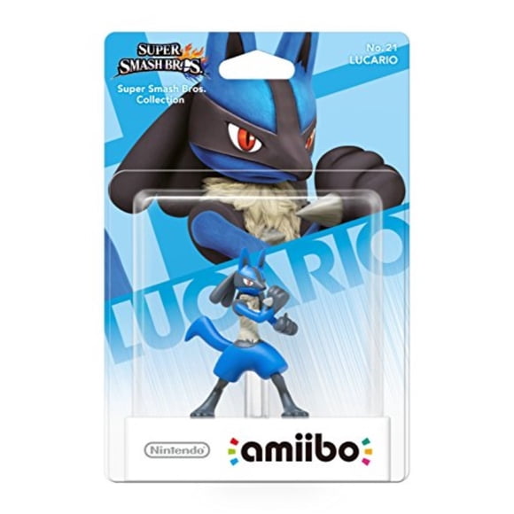 Lucario Amiibo - Import Europe/australie (Série Super Smash Bros)