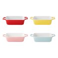 thumbnail image 2 of Maytalsory Bread Baking Pan With Large Capacity High Temperature Calcination Bread Pans For Baking Ceramics Bread Loaf Pan Durable pink, 2 of 6