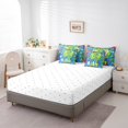 thumbnail image 4 of YST Kids Math Equation Comforter Set King Mathematics Formula Biology Bedding Set With Sheets For Boys Girls Math Geometry Science Bed In A Bag 7 Piece Educational Reversible Bed Set, 4 of 5