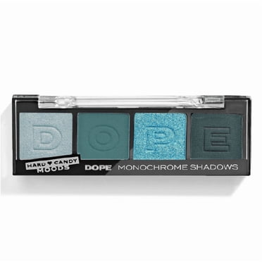 Hard Candy , Palette d'Ombres à Paupières Moods, 4 Teintes Monochromatiques Audacieuses et Modulables