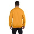 thumbnail image 3 of Champion Mens Double Dry Eco Fleece Crew, M, Gold, 3 of 3