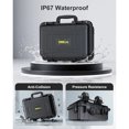 thumbnail image 4 of Hard Travel Case For Nintendo Switch 2, IP67 Waterproof, Soft Lining, Holds Console, Pro Controller & Accessories, 4 of 7