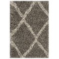 thumbnail image 1 of SAFAVIEH Hudson Adella Tapis Géométrique Diamants Shag, 1 of 3