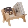 thumbnail image 4 of Bibliothèque Inclinée en Bois Support Triangulaire en Forme de V Polissage Fin pour Bureau Dortoir, 4 of 8