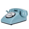 thumbnail image 3 of DEWIN Téléphone Fixe Rétro Rotatif des Années 60, Cadran Rotatif Classique, Filaire, Vert, 3 of 14