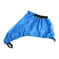 thumbnail image 2 of Ruiboury Universal Waterproof Nylon Kayak Spray Skirt Portable Cockpit Deck Cover Protector for Rowing Water Sports Surfing Blue L, 2 of 6