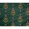 thumbnail image 4 of oneOone Polyester Lycra Fabric Leaves & Paisley Block Fabric Prints By Yard 56 Inch Wide, 4 of 4