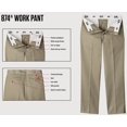 thumbnail image 4 of Dickies Mens Original 874 Work Pant, 48W x 34L, Dark Brown, 4 of 4