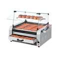 thumbnail image 1 of VEVOR 30 Hot Dog 11 Roller Electric Grill Cooker Machine Bun Warmer Cover 1950W, 1 of 9
