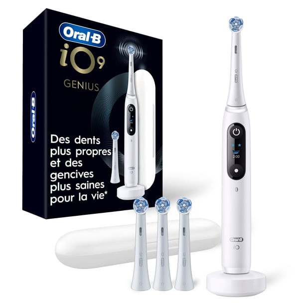 Oral-B iO Series 9 ホワイトアラバスター Oral-B iO Series 9 Electric Toothbrush with 4 Brush Heads, White