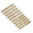 thumbnail image 1 of Unique Bargains M4x30mm Hanger Bolts, 24 Pack Double Ended Thread Dowel Screws, 1 of 5
