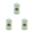 thumbnail image 1 of Wweixi Transparent Tea Jars For Storing And Displaying Favorite Tea Leaves Food Grade Metal Kitchen Storage Jars Jars Kitchen Green sugar 3Set, 1 of 6
