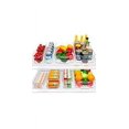 thumbnail image 4 of Refrigerator Organizer Bins - 1Pcs Clear Plastic Bins For Fridge, Freezer, Kitchen Cabinet, Pantry Organization, Bpa Free Fridge Organizer, 12.5" Long, Clear, 4 of 7