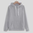 thumbnail image 4 of 2025 Women Solid Color Hooded Rompers with Open Legs Sweatshirt and Pant Tracksuit Womens Summer Work Suits Sport, 4 of 7